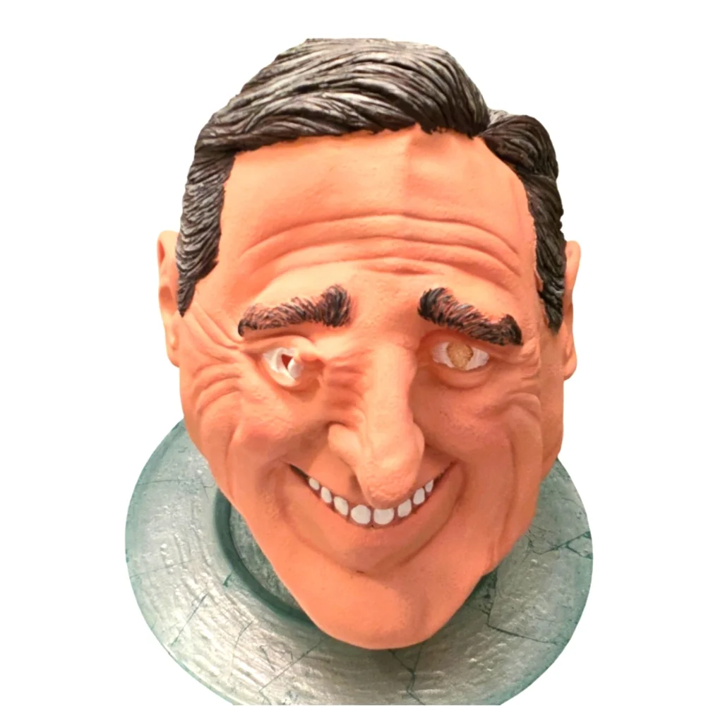 John Kerry Face Full Head Halloween Mask, Adult One Size